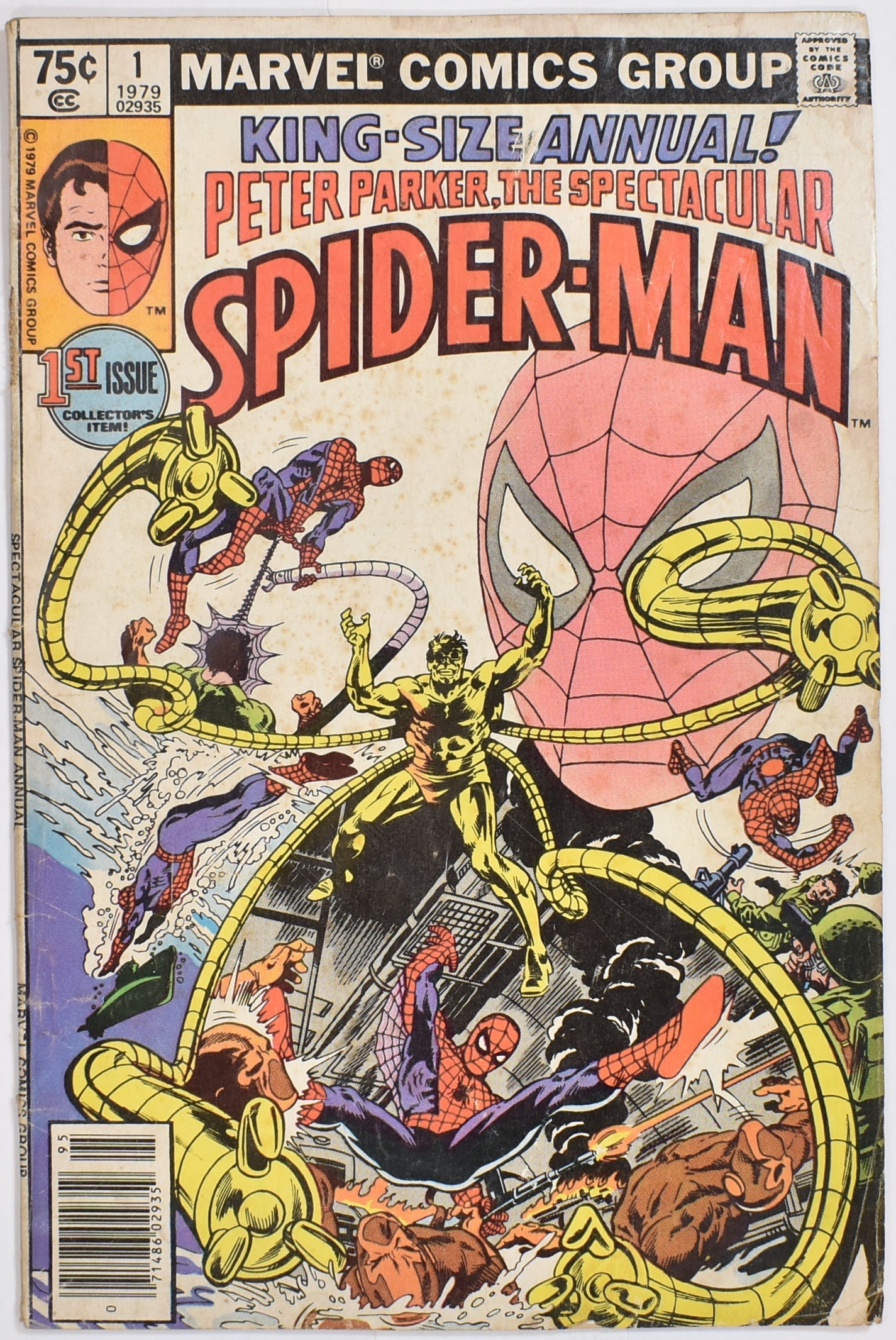 Peter Parker The spectacular Spider man Comic Book 1st Issue 1979