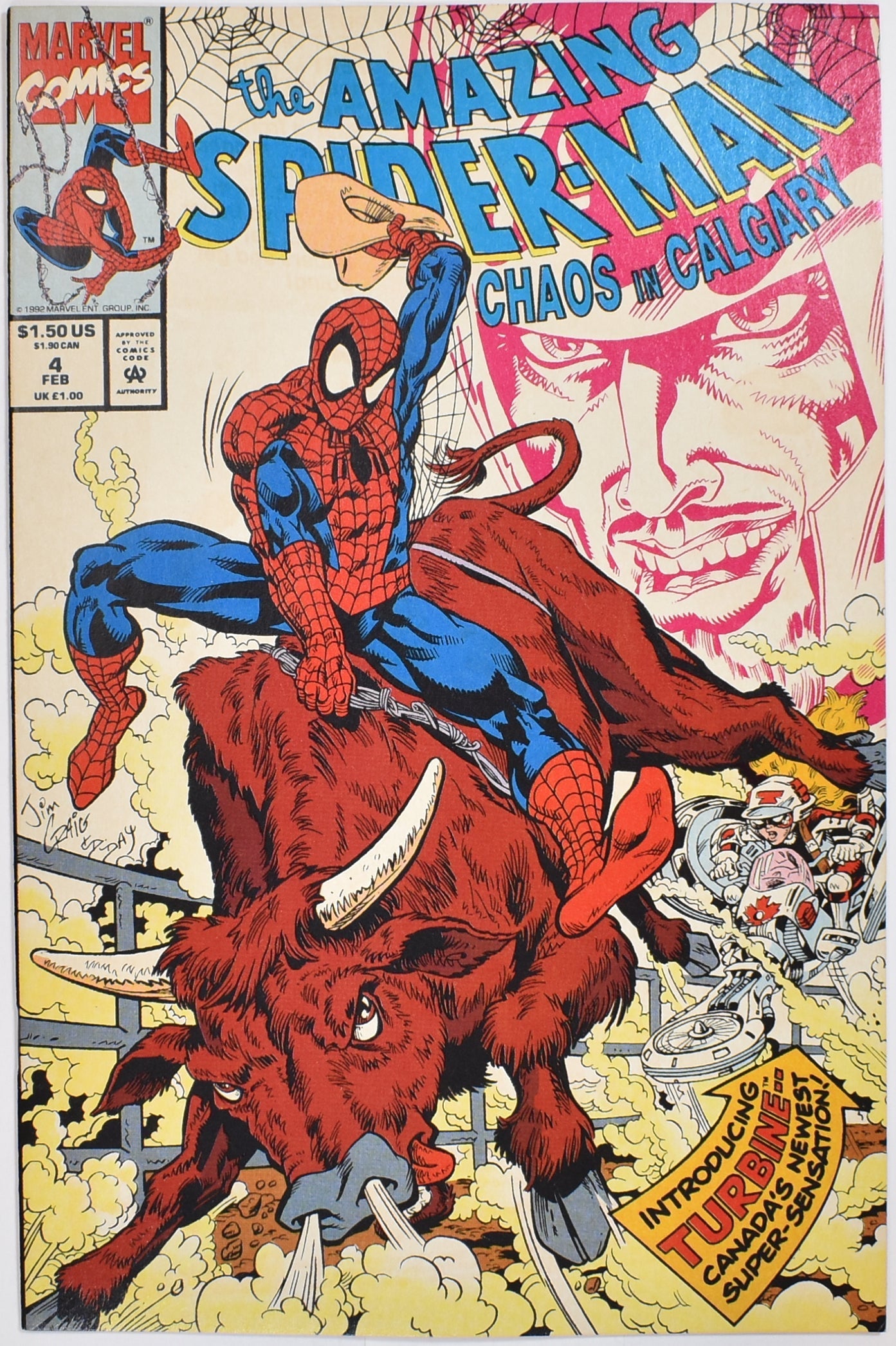 The Amazing Spider Man Chaos in Calgary 4 Feb Marvel Comic Book