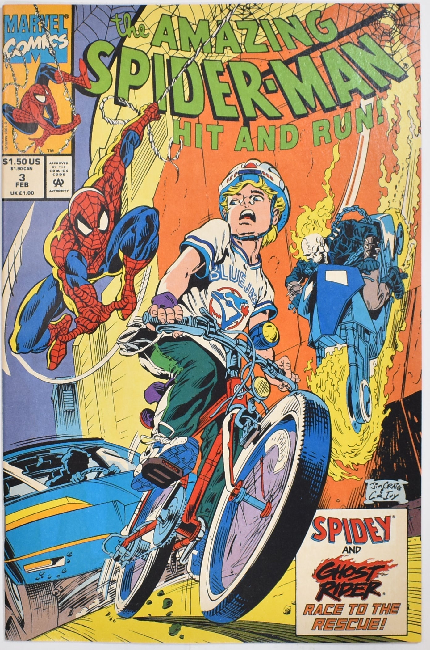 The Amazing Spider Man Hit and Run 3 Feb Spidey and Ghost Rider
