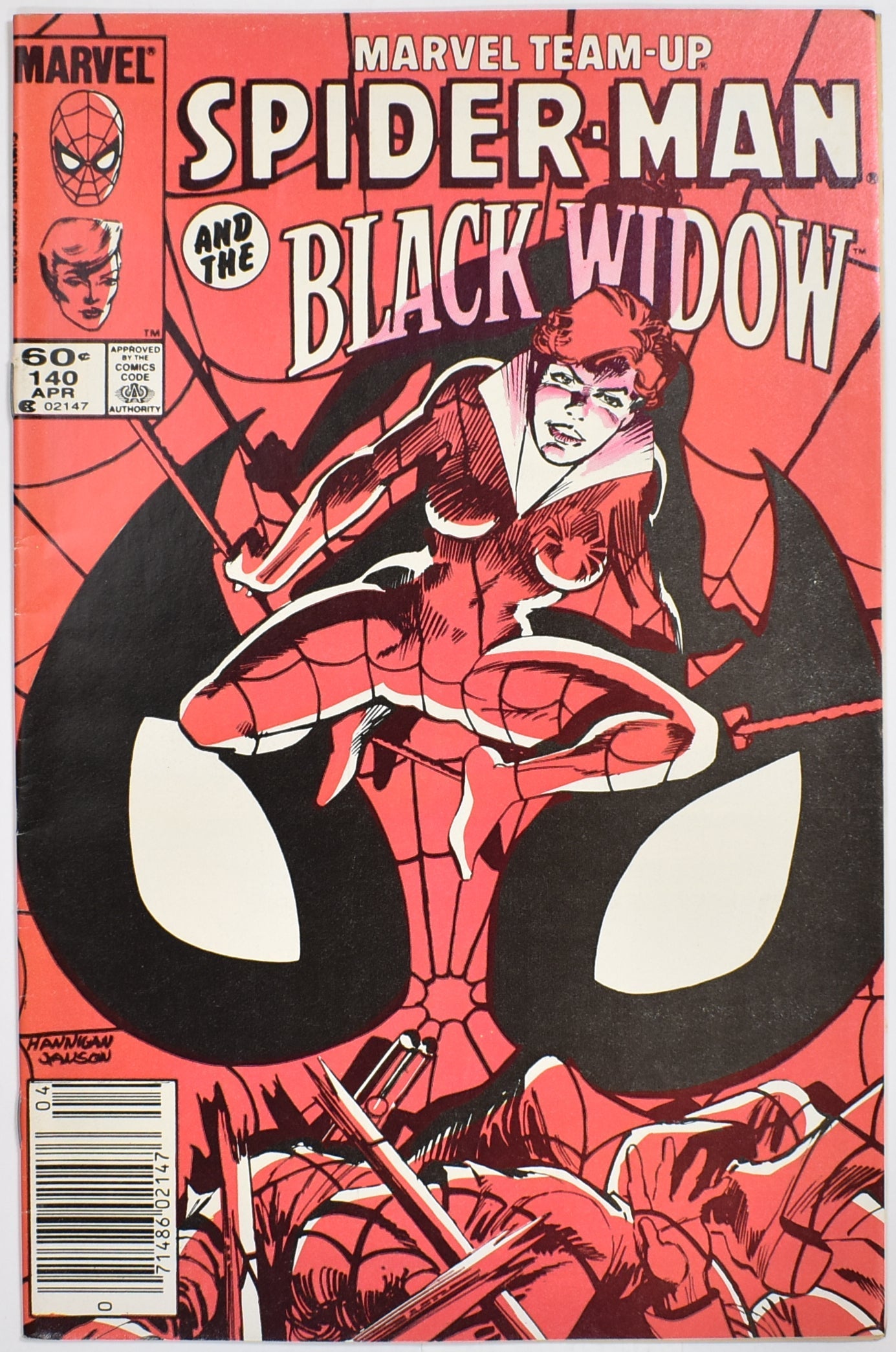 Spider Man Black Widow 140 Apr Comic Book Marvel Comic Book