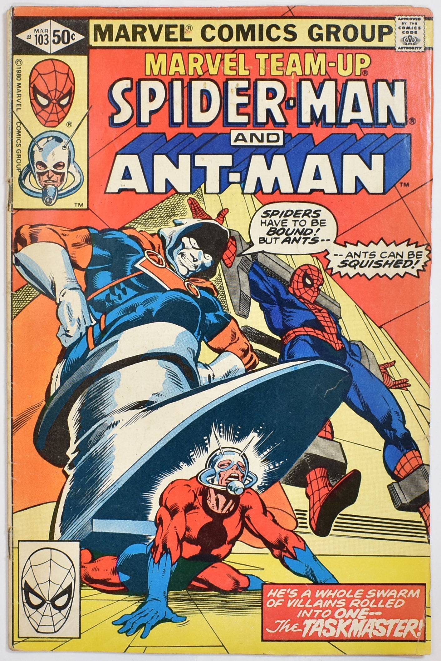 Marvel Team Up Spider man and Ant - Man 103 Marvel Comics Group