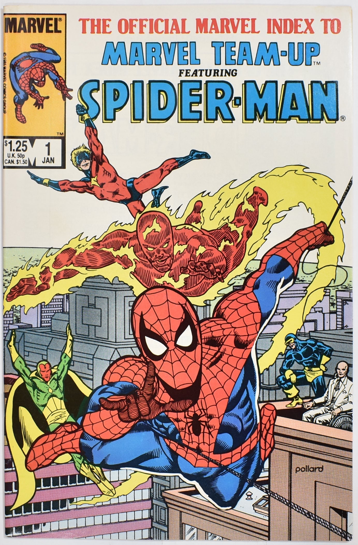 Marvel Team Up featuring Spider Man 1 Jan Comic Book 1985