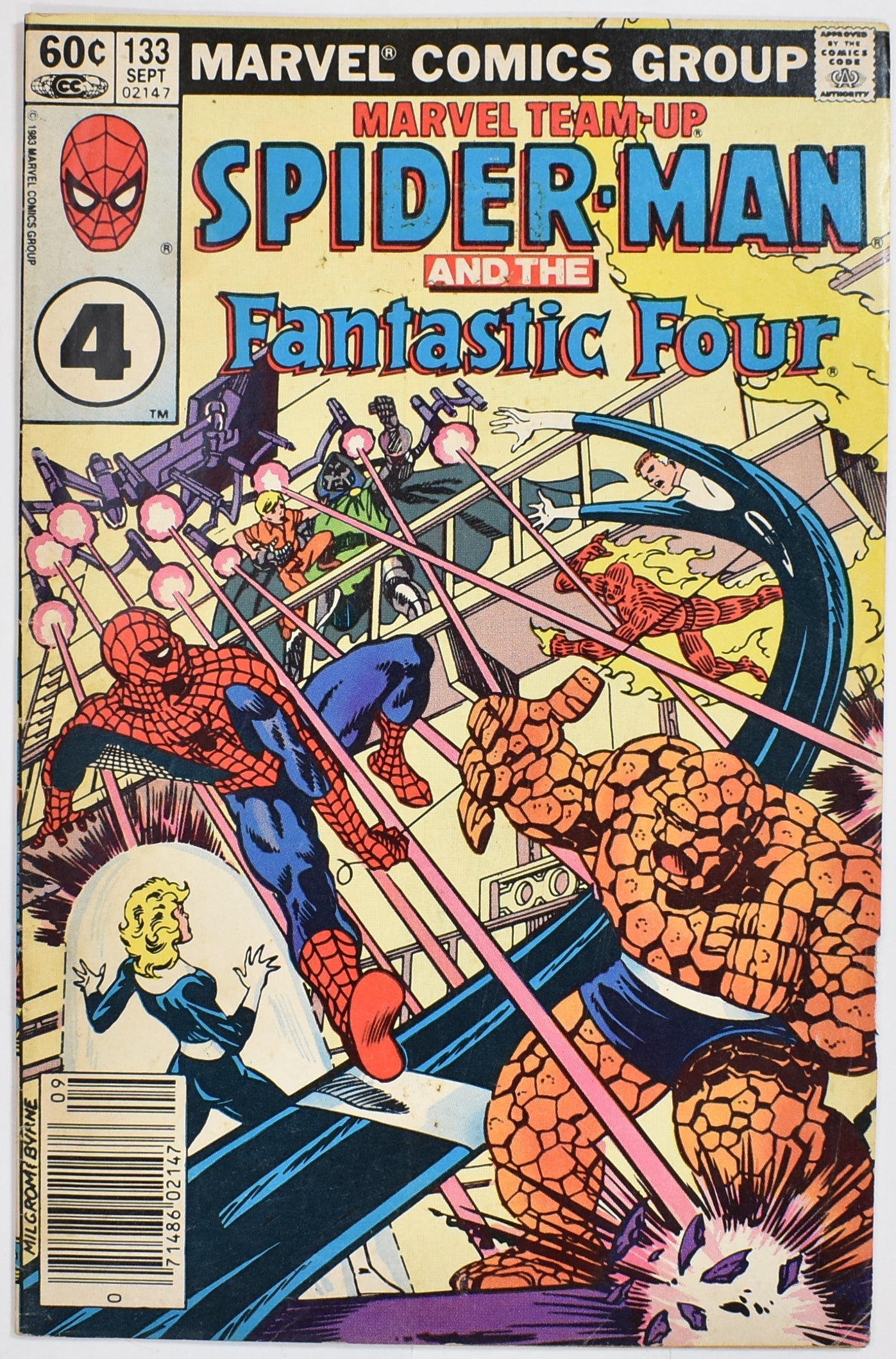 Spider Man and the Fantastic Four 133 Comic Book