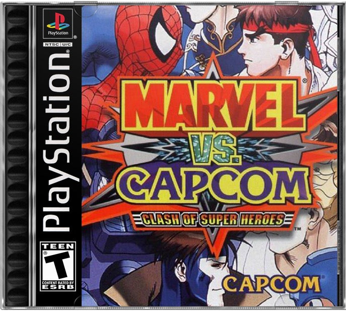 Marvel vs. Capcom - Clash of Super Heroes PS1 Sony Playstation 1 Used Video Game