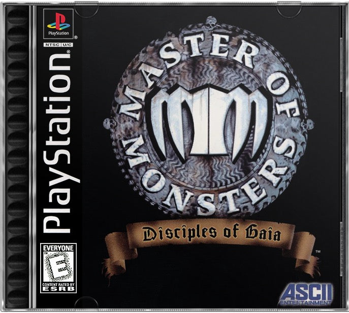 Master of Monsters - Disciples of Gaia PS1 Sony Playstation 1 Used Video Game