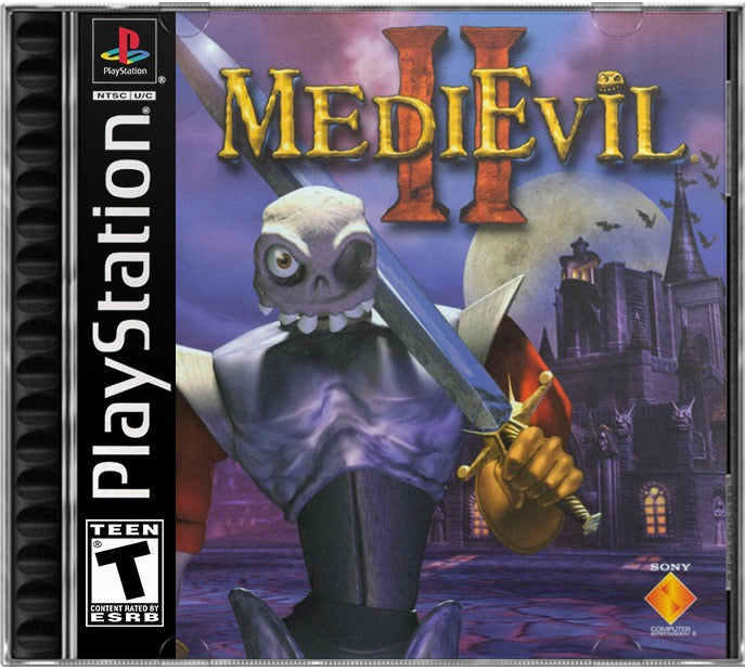 MediEvil II PS1 Sony Playstation 1 Used Video Game