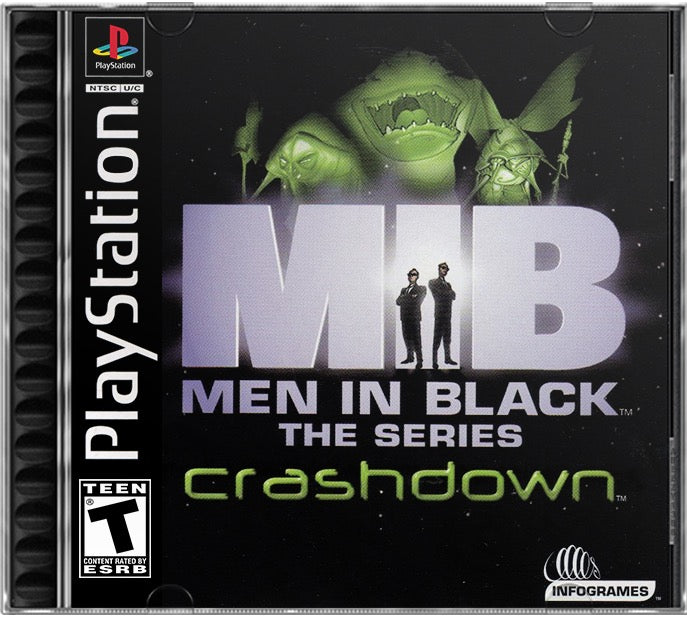 Men in Black - The Series - Crashdown PS1 Sony Playstation 1 Used Video Game