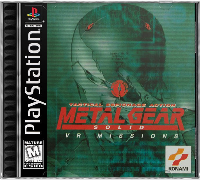 Metal Gear Solid - VR Missions PS1 Sony Playstation 1 Used Video Game