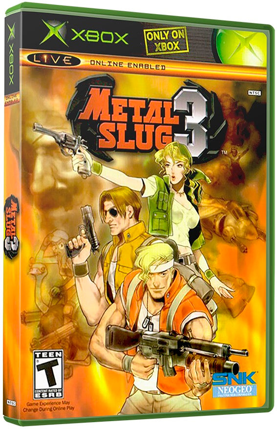 Metal Slug 3 Used Microsoft XBOX Original Video Game