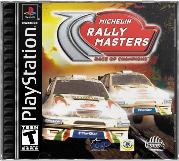 Michelin Rally Masters - Race of Champions PS1 Sony Playstation 1 Used Video Game