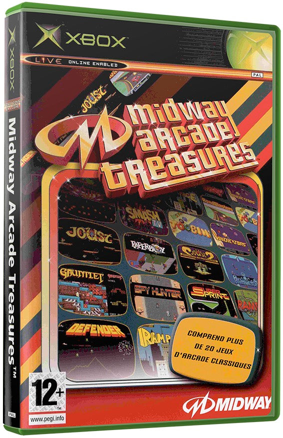 Midway Arcade Treasures Used Microsoft XBOX Original Video Game