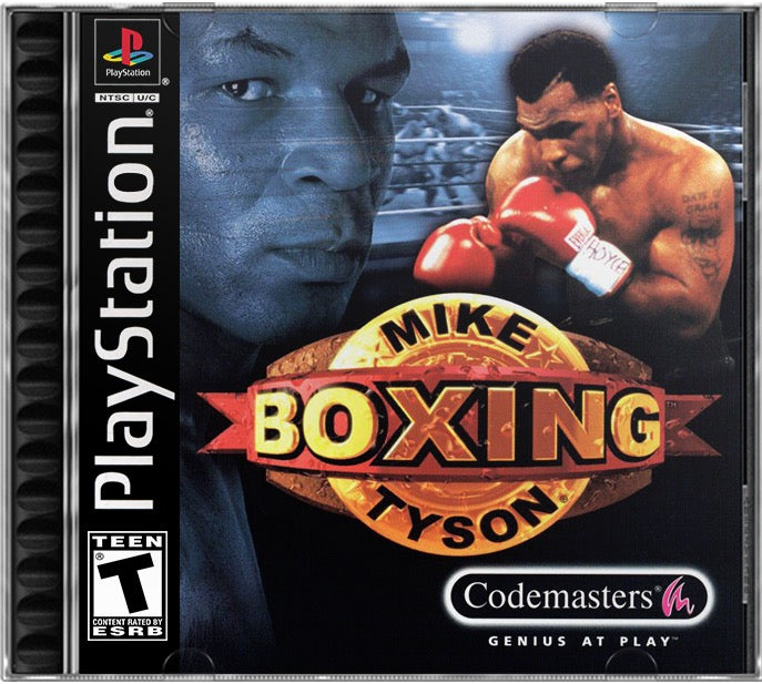 Mike Tyson Boxing PS1 Sony Playstation 1 Used Video Game