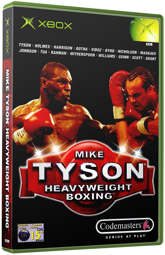 Mike Tyson Heavyweight Boxing Used Microsoft XBOX Original Video Game