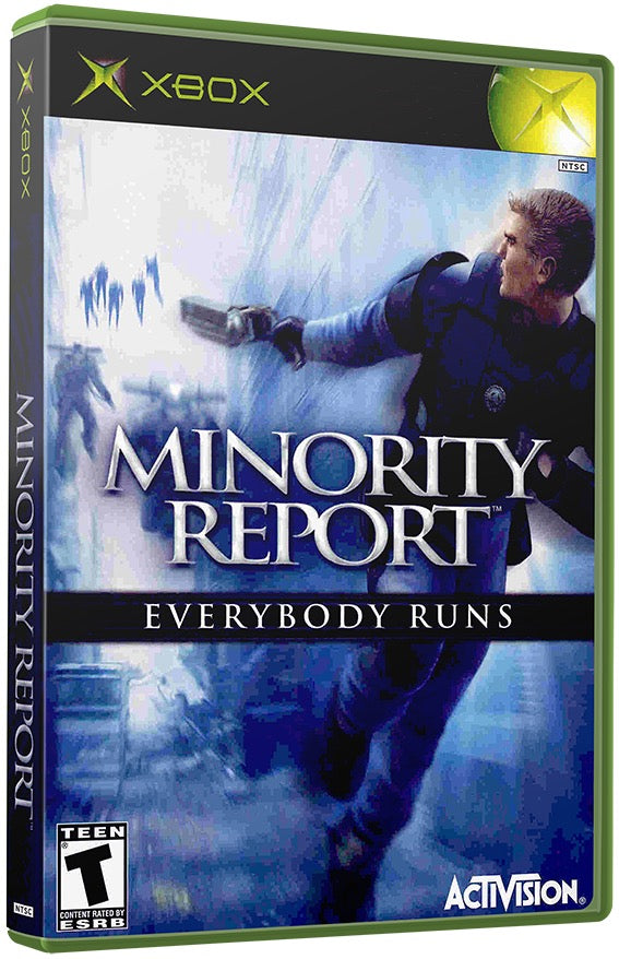 Minority Report - Everybody Runs Used Microsoft XBOX Original Video Game