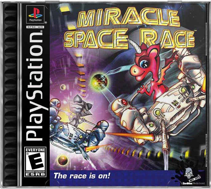 Miracle Space Race PS1 Sony Playstation 1 Used Video Game