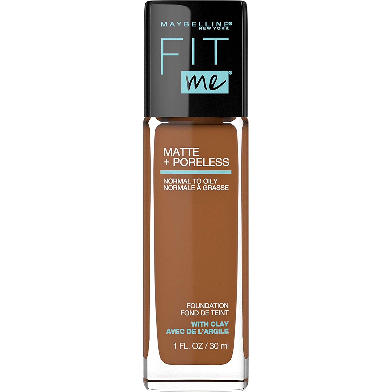 Mocha Fit Me Matte + Poreless Liquid Foundation