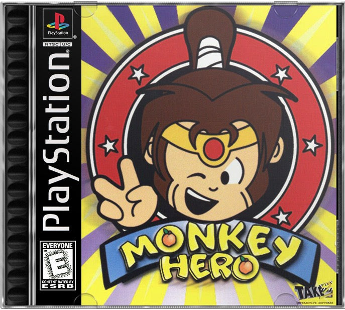 Monkey Hero PS1 Sony Playstation 1 Used Video Game