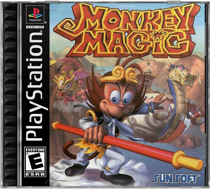 Monkey Magic PS1 Sony Playstation 1 Used Video Game
