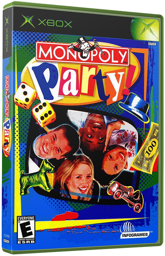 Monopoly Party Used Microsoft XBOX Original Video Game