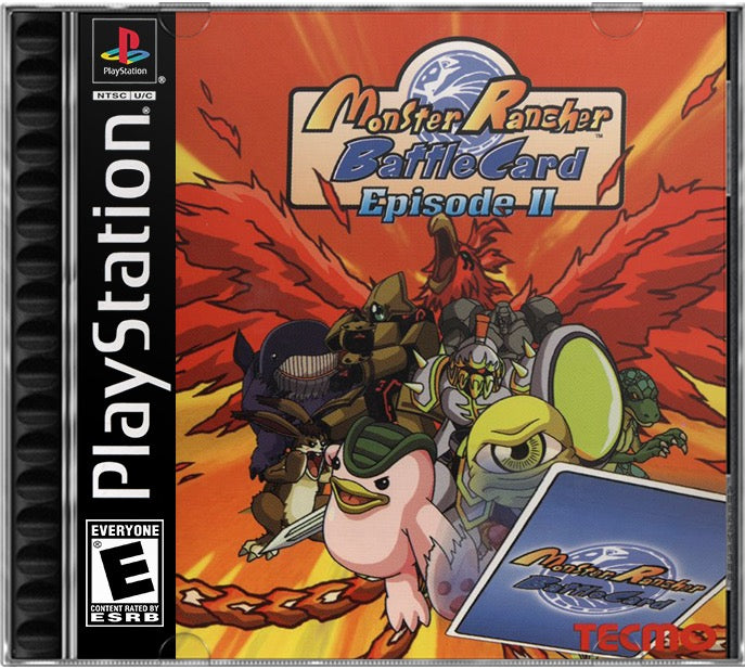 Monster Rancher Battle Card - Episode II PS1 Sony Playstation 1 Used Video Game