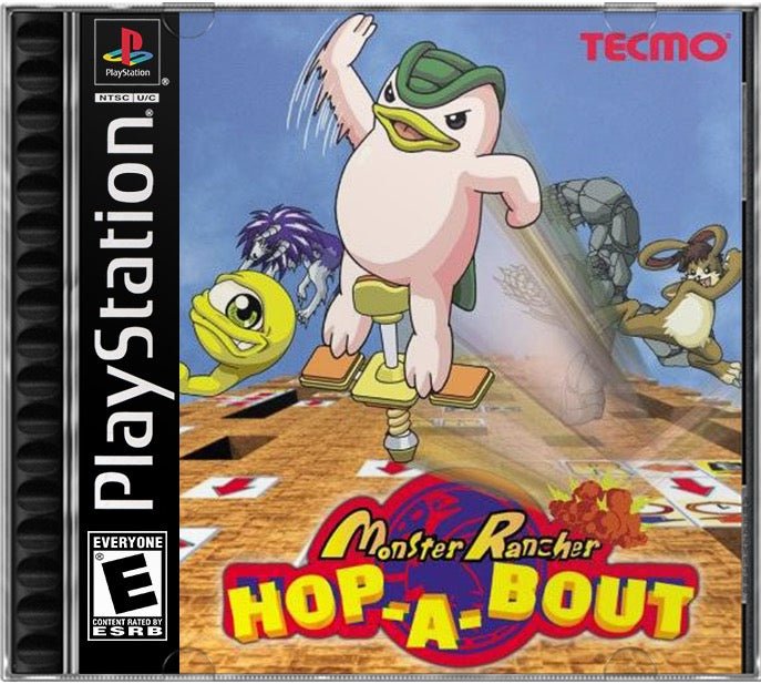 Monster Rancher Hop-A-Bout PS1 Sony Playstation 1 Used Video Game