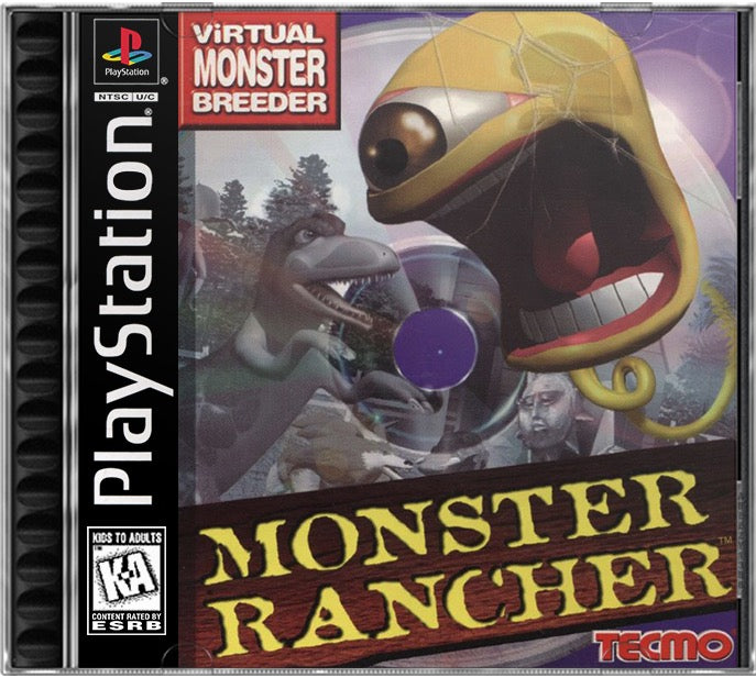 Monster Rancher PS1 Sony Playstation 1 Used Video Game