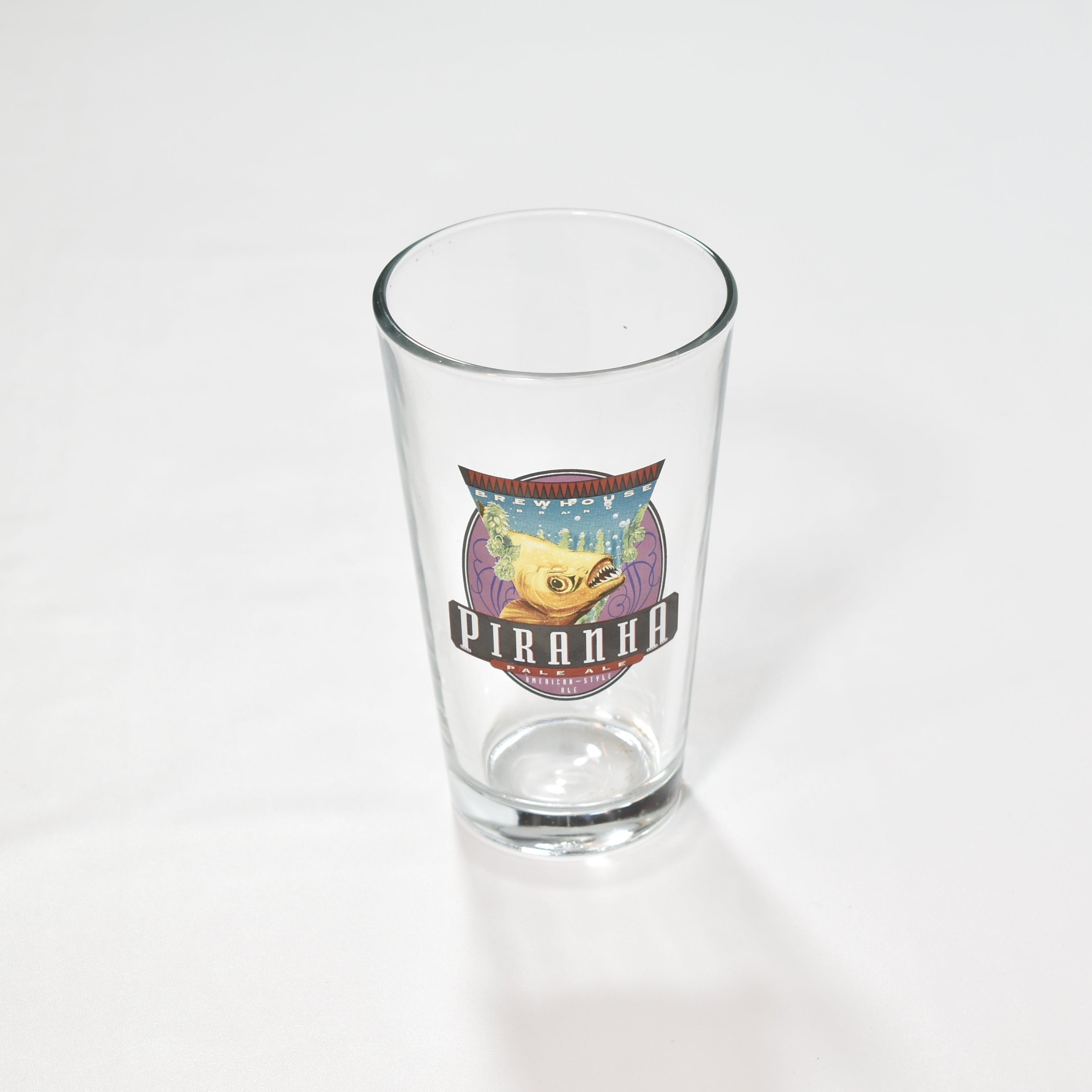 Piranha Pale Ale American Style Ale Glass Cup Beer Tumbler