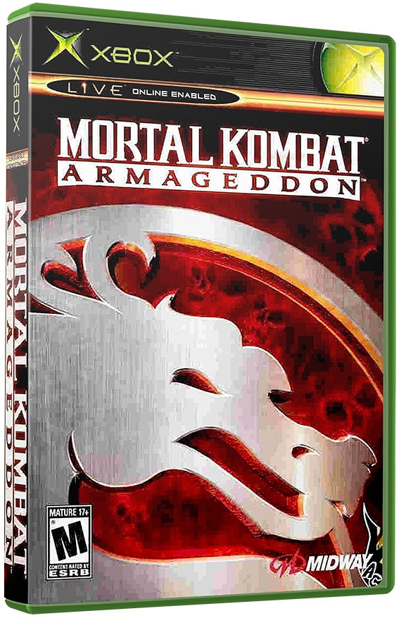 Mortal Kombat - Armageddon Used Microsoft XBOX Original Video Game