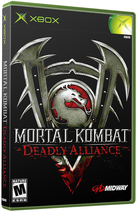 Mortal Kombat - Deadly Alliance Used Microsoft XBOX Original Video Game