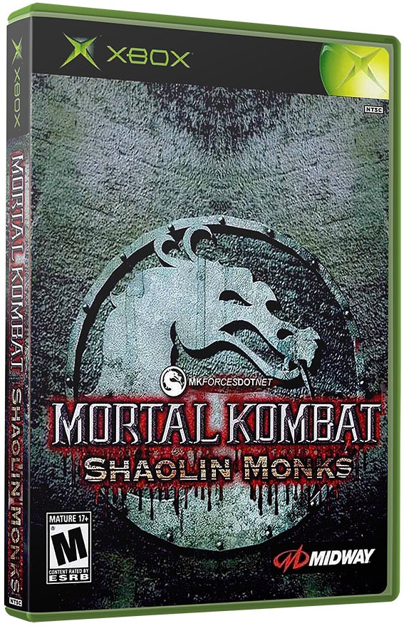 Mortal Kombat - Shaolin Monks Used Microsoft XBOX Original Video Game