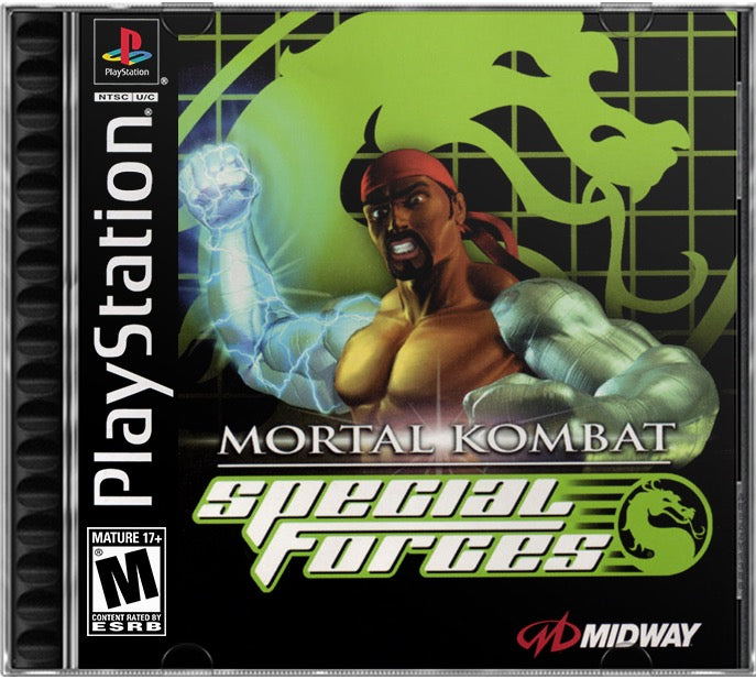 Mortal Kombat - Special Forces PS1 Sony Playstation 1 Used Video Game