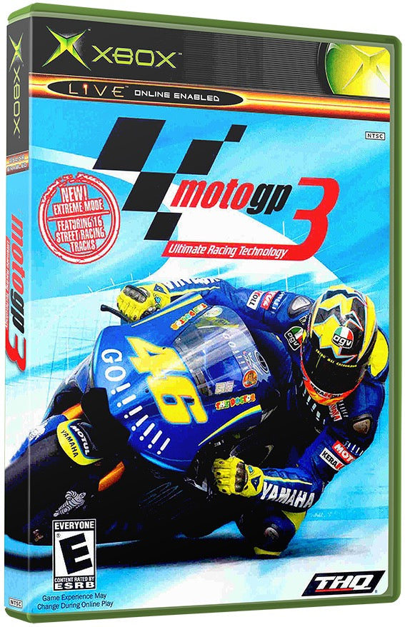 MotoGp 3 Used Microsoft XBOX Original Video Game