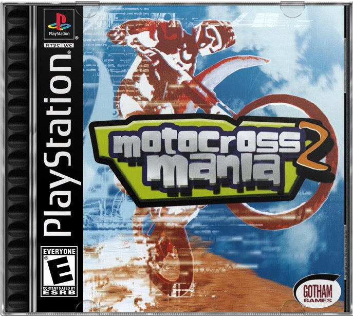 Motocross Mania 2 PS1 Sony Playstation 1 Used Video Game