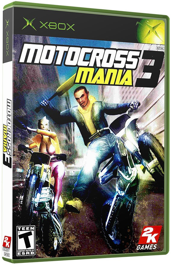 Motocross Mania 3 Used Microsoft XBOX Original Video Game