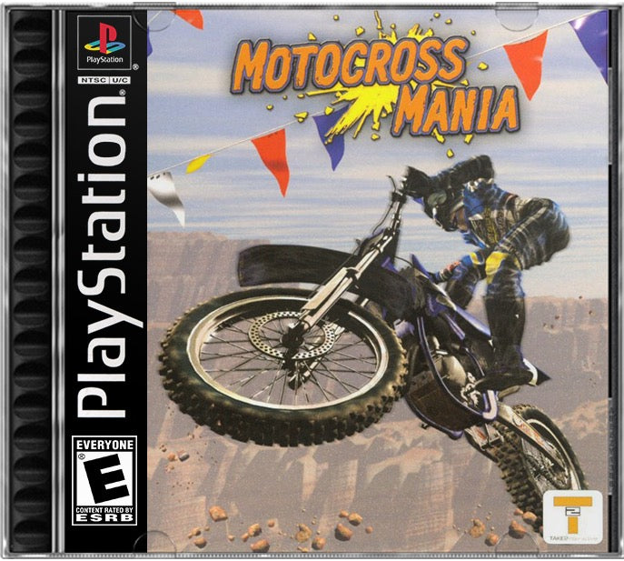 Motocross Mania PS1 Sony Playstation 1 Used Video Game
