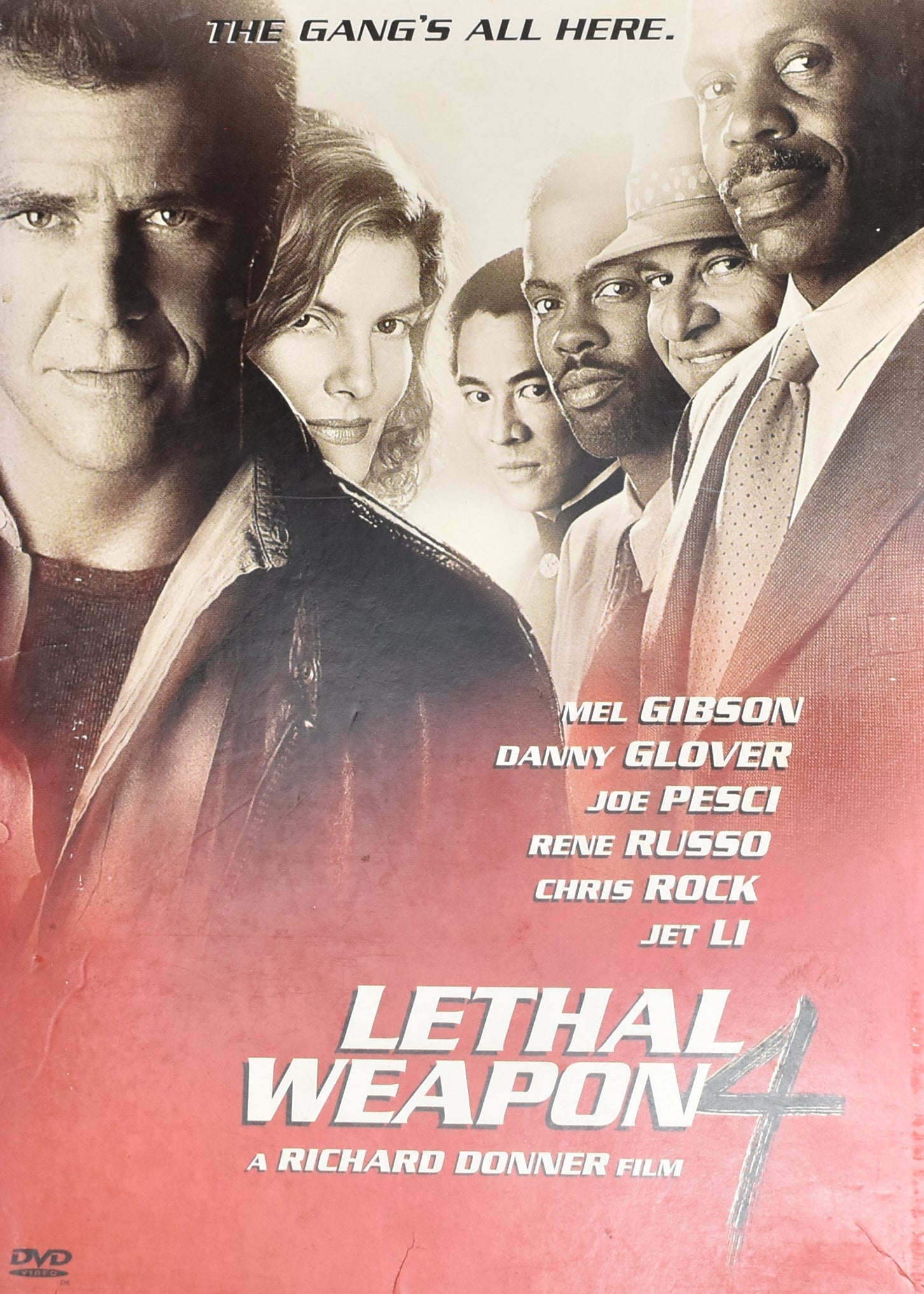 Lethal Weapon 4 Dvd Movie Used Mel Gibson