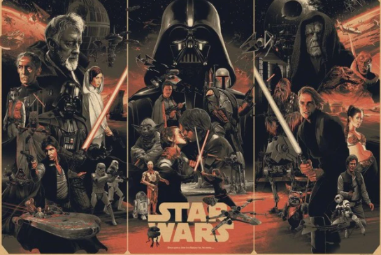 Movie Poster Print 42 x 30 CM 0