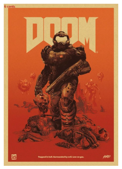Movie Poster Print 42 x 30 CM 5