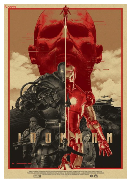 Movie Poster Print 42 x 30 CM 16