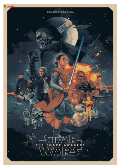 Movie Poster Print 42 x 30 CM 23