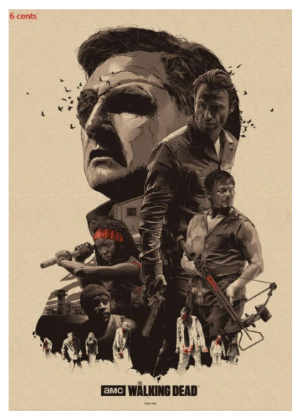 Movie Poster Print 42 x 30 CM 13