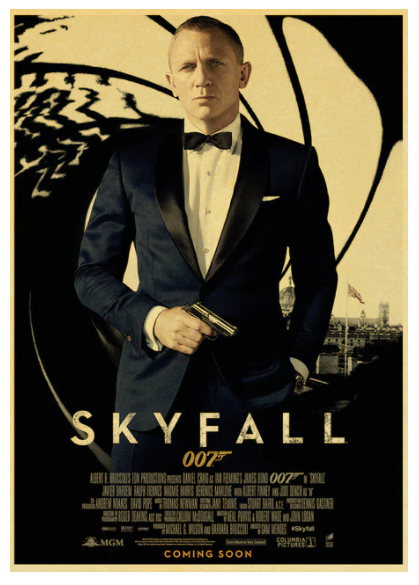 Movie film poster print 16 x 14in -28