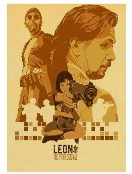 Movie film poster print 16 x 14in -50