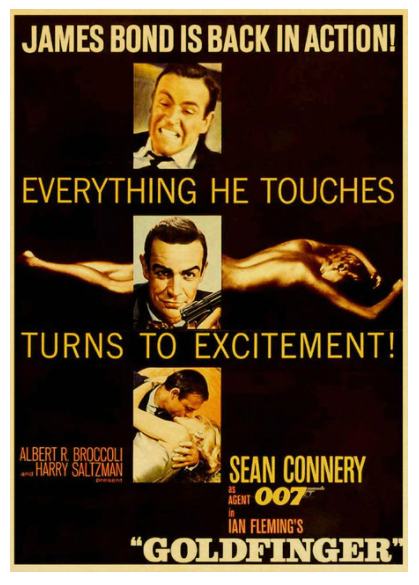 Movie film poster print 16 x 14in -46