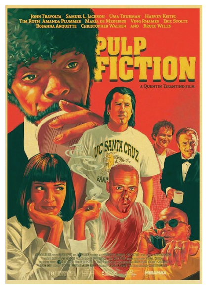 Movie film poster print 16 x 14in -153