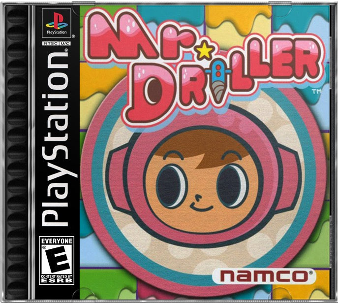 Mr. Driller PS1 Sony Playstation 1 Used Video Game