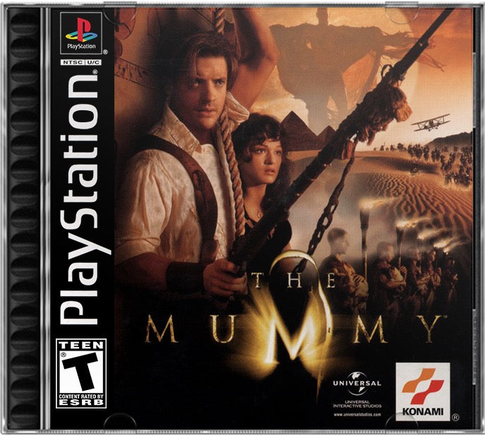 Mummy, The PS1 Sony Playstation 1 Used Video Game