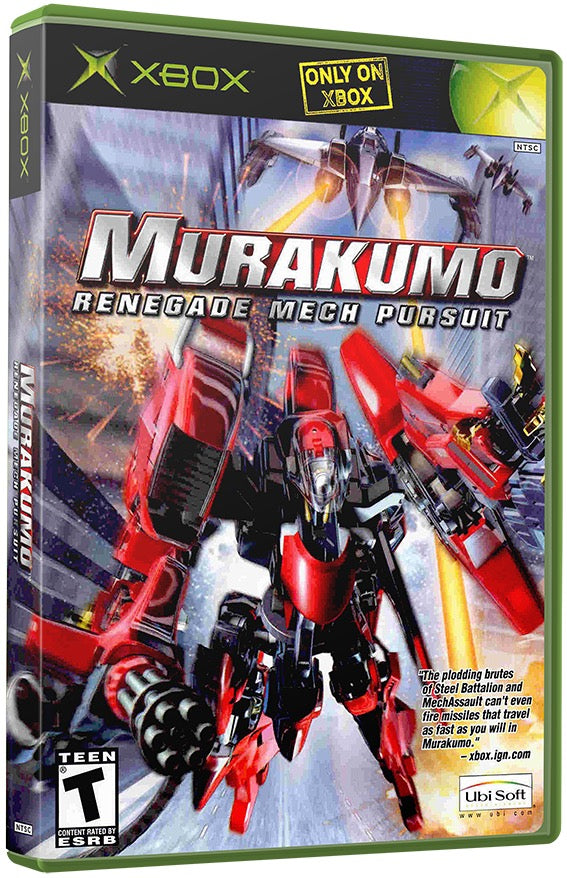 Murakumo - Renegade Mech Pursuit Used Microsoft XBOX Original Video Game