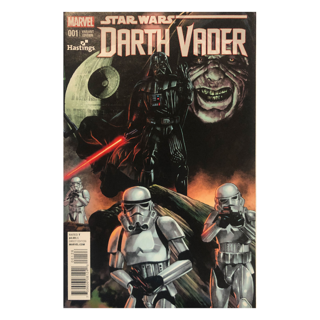 Star Wars Darth Vader 1 Marvel Comics Hasting Variant Comic