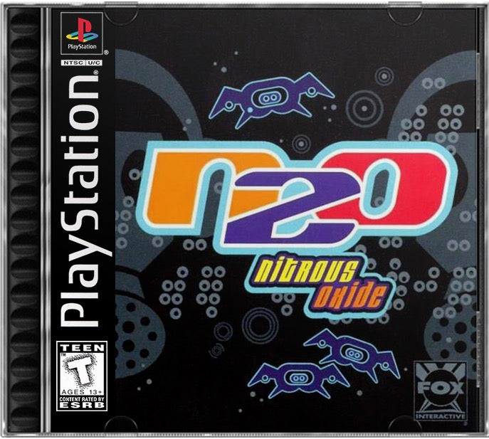 N2O - Nitrous Oxide PS1 Sony Playstation 1 Used Video Game